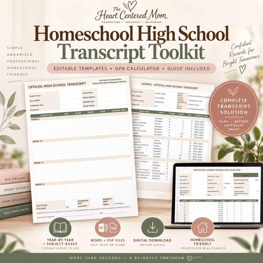 High School Transcript Toolkit — Complete Bundle