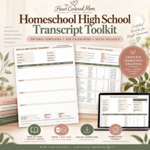 High School Transcript Toolkit — Complete Bundle